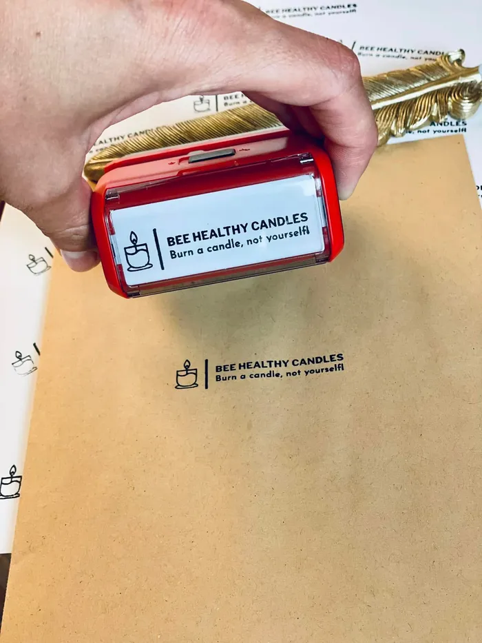 Ștampilă personalizată, exemplu 3